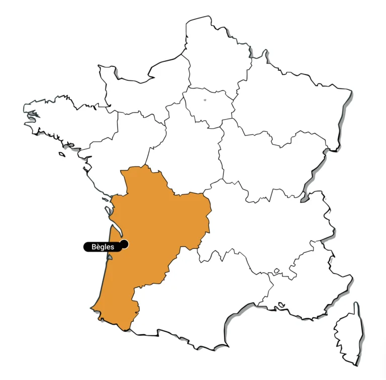 Carte Ville Begles
