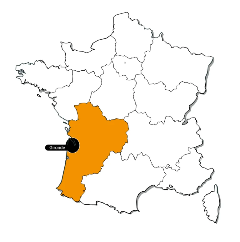 Carte Ville Gironde