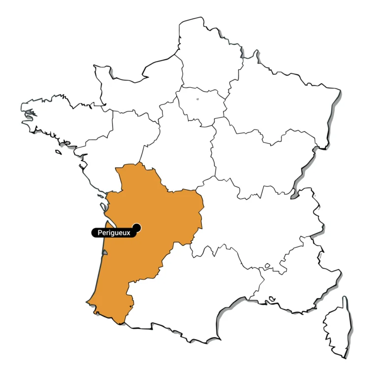 Carte Ville Perigueux