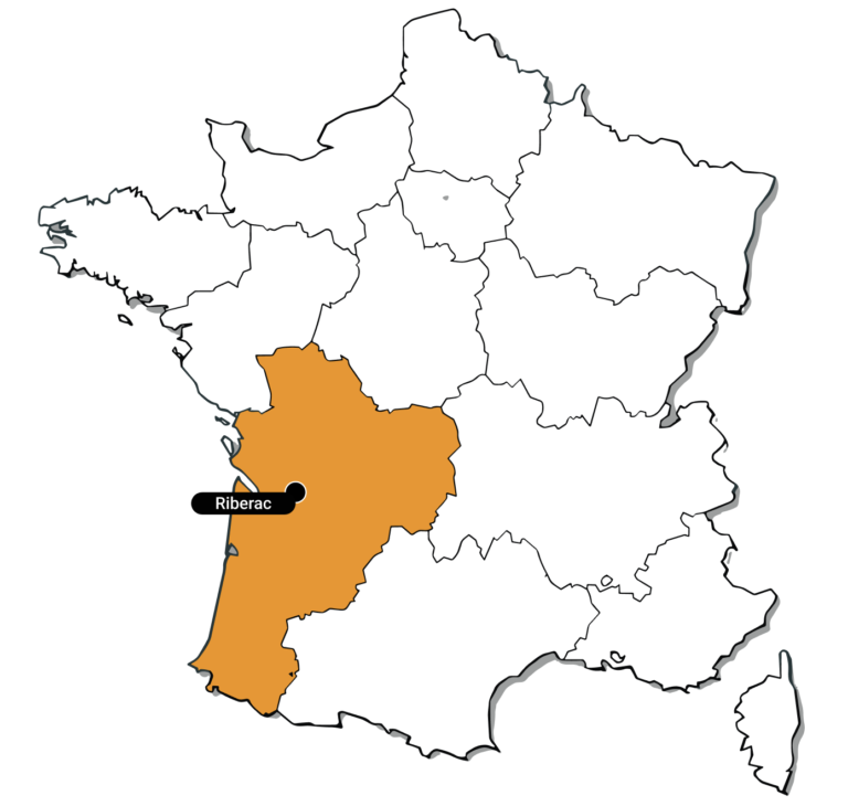 Carte Ville de Riberac